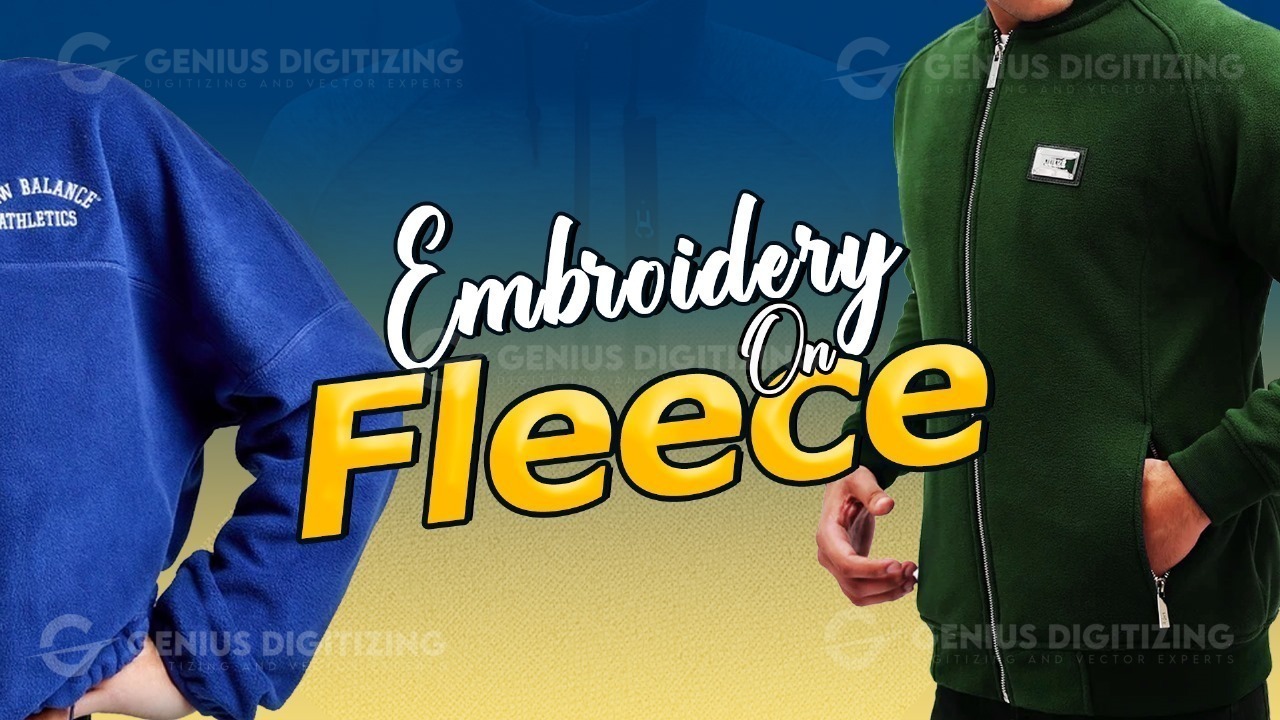 Embroidery on Fleece: Mastering Techniques for Perfect Results!