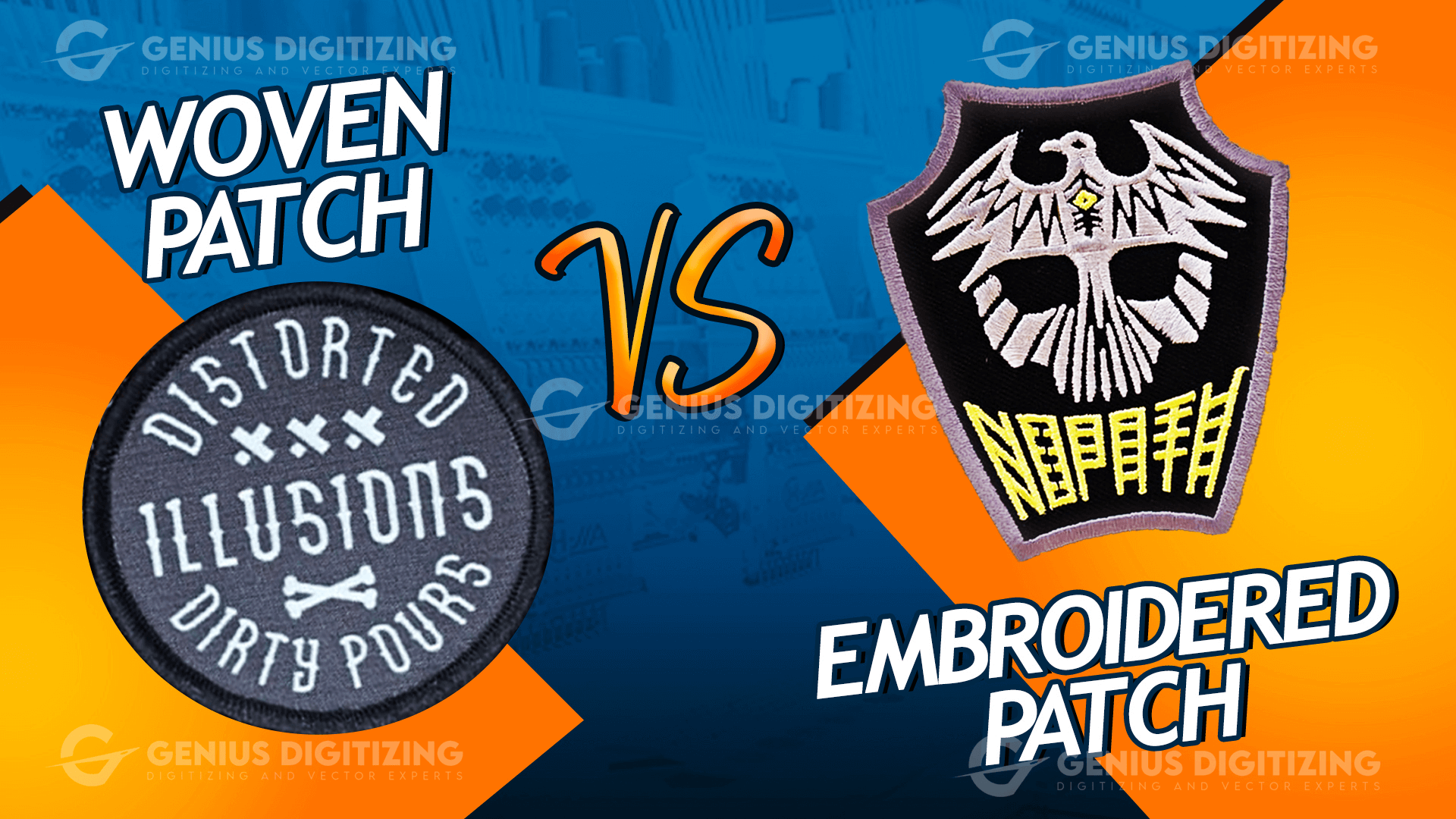 Woven Patch vs Embroidered Patch – Choosing The Best Patch