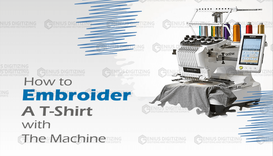 How to Embroider a T-Shirt with the Machine